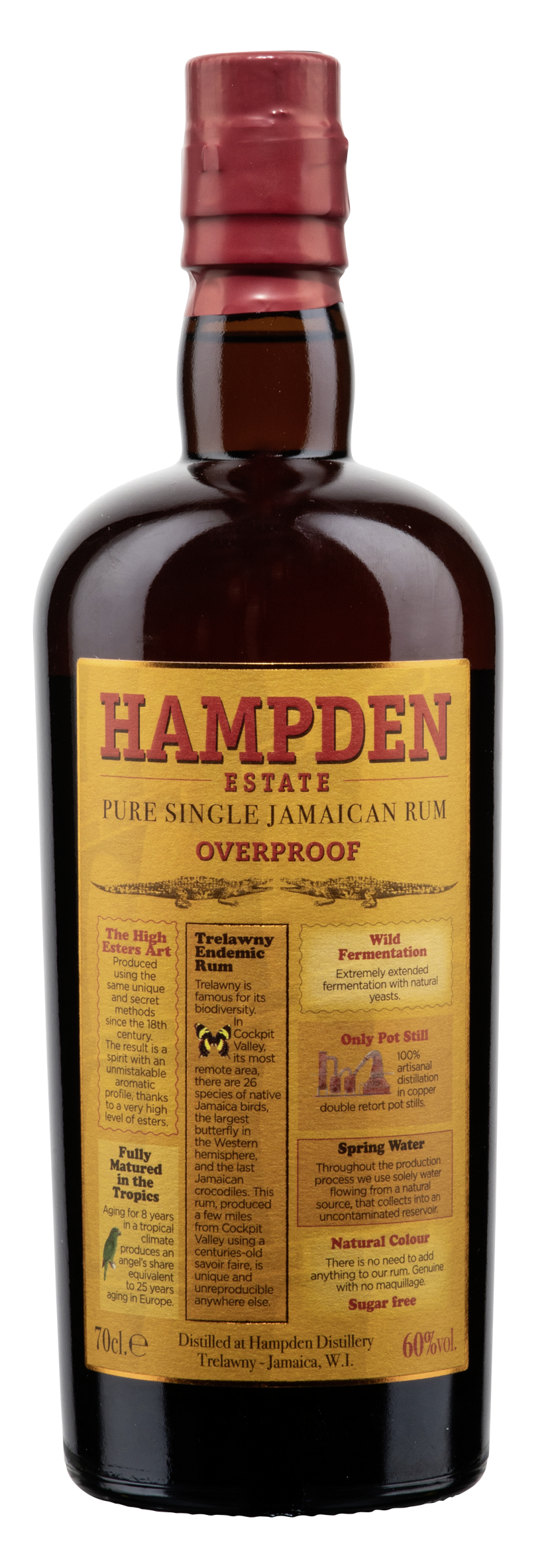 Pure Single Jamaican Rum Overproof 0