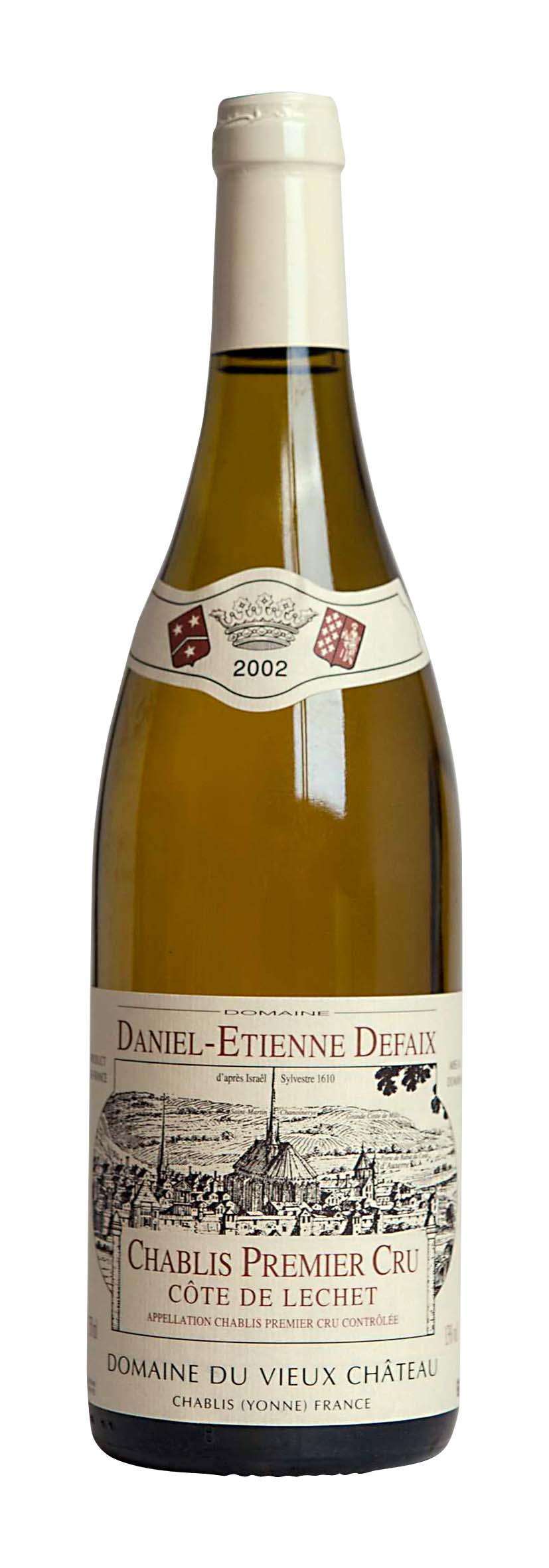 Chablis Premier Cru AOC Domaine du Vieux Château - Côte de Lechet 2002