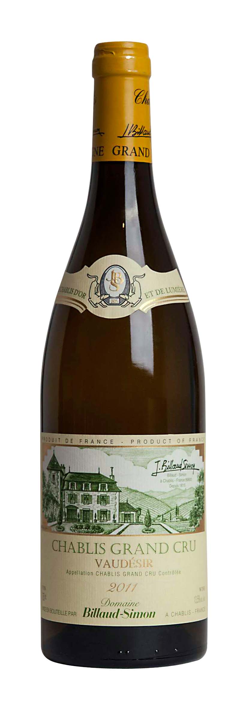 Chablis Grand Cru Vaudésir 2011