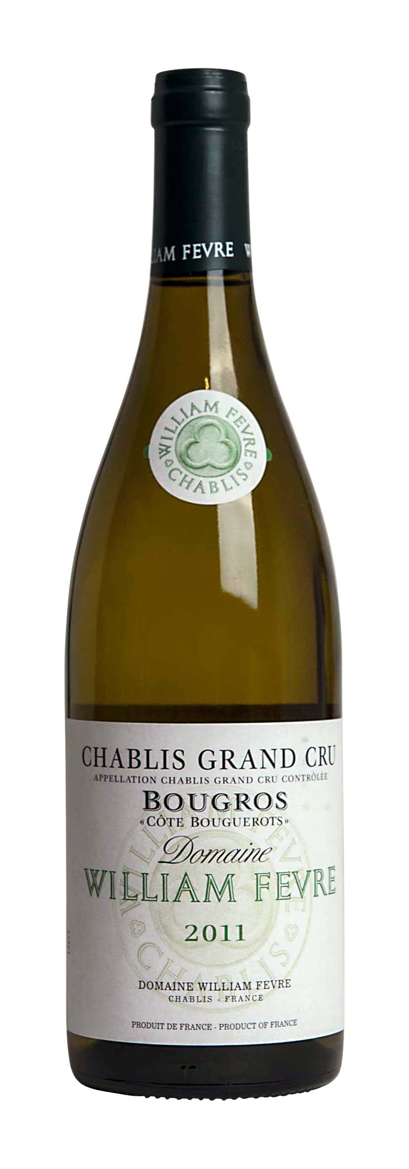 Chablis Grand Cru AOC Côte Bouguerots 2011