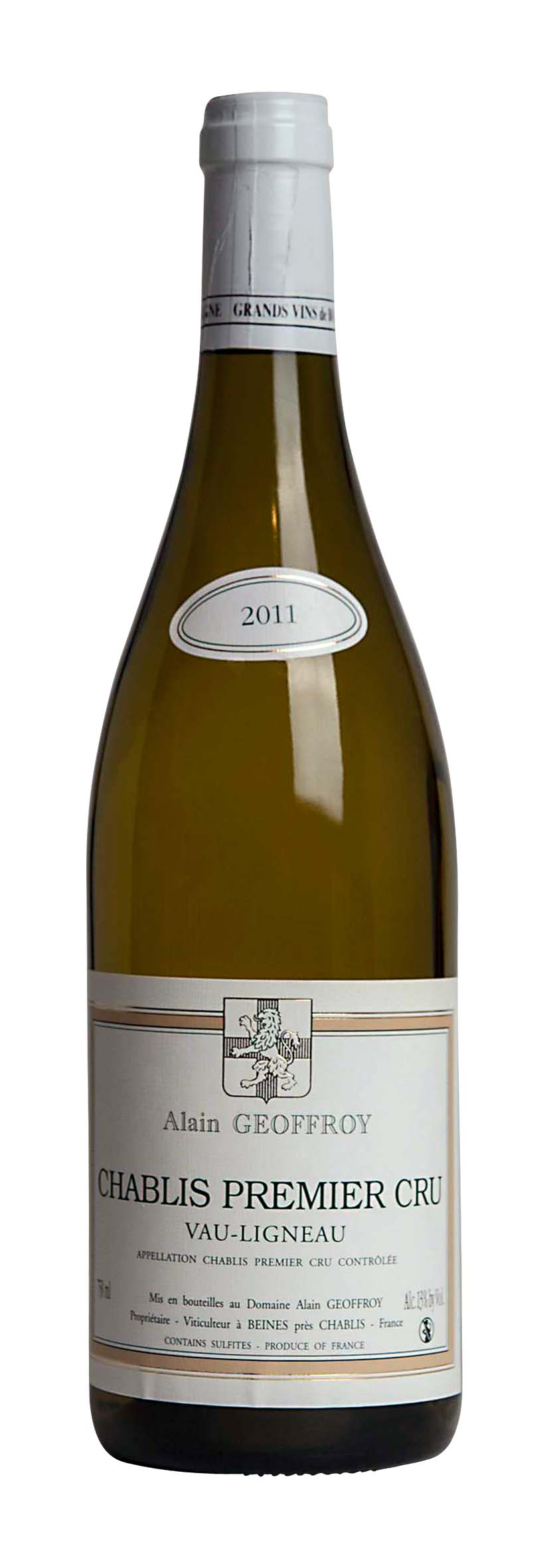 Chablis Premier Cru AOC Vau Ligneau 2011