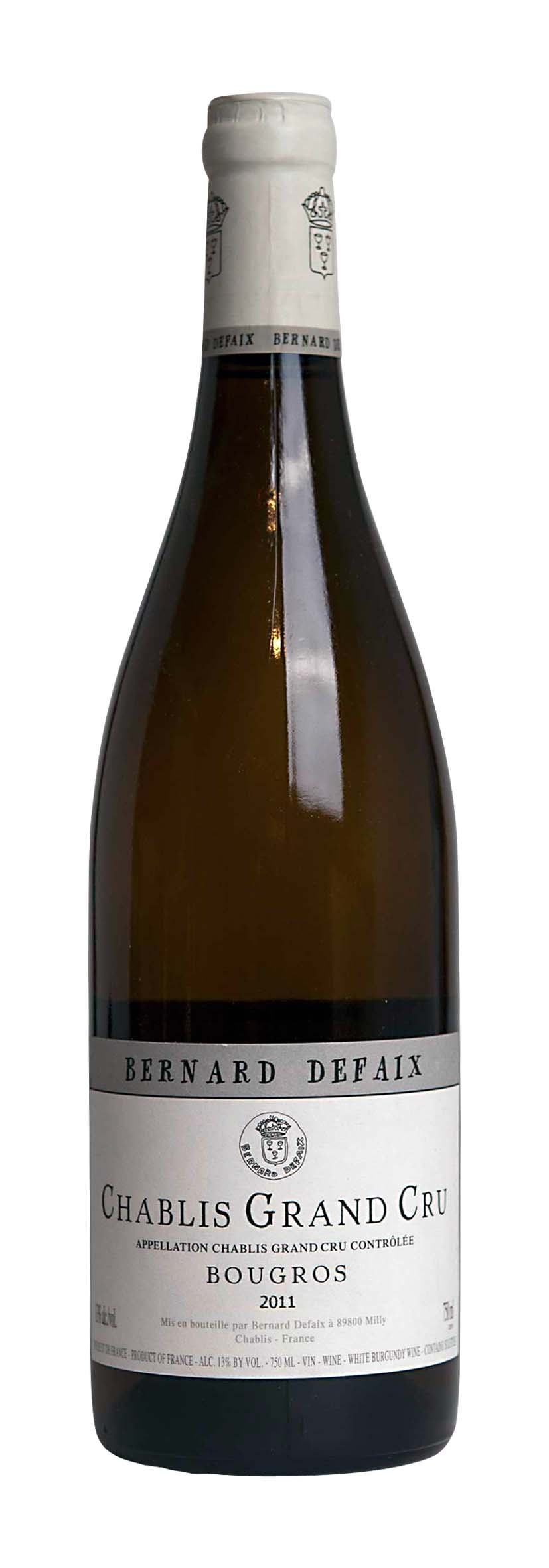 Chablis Grand Cru AOC Bougros 2011