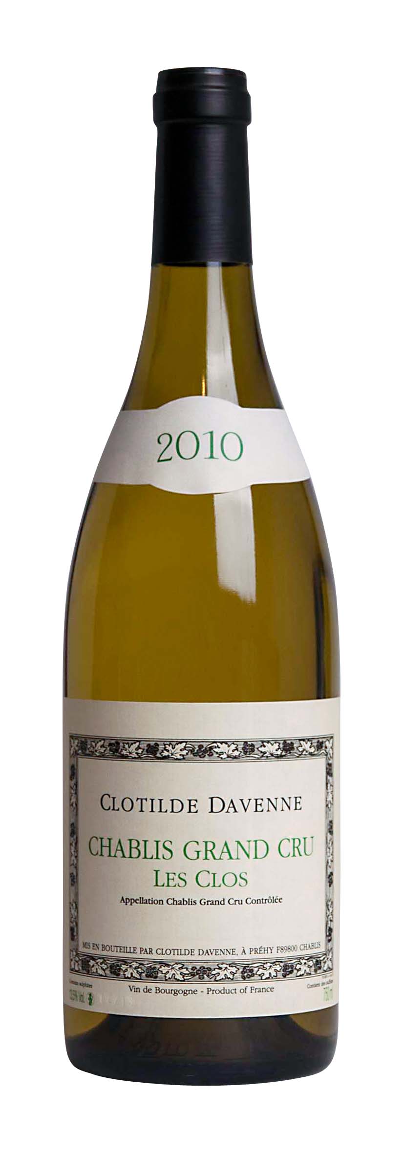 Chablis Grand Cru AOC Les Clos 2010