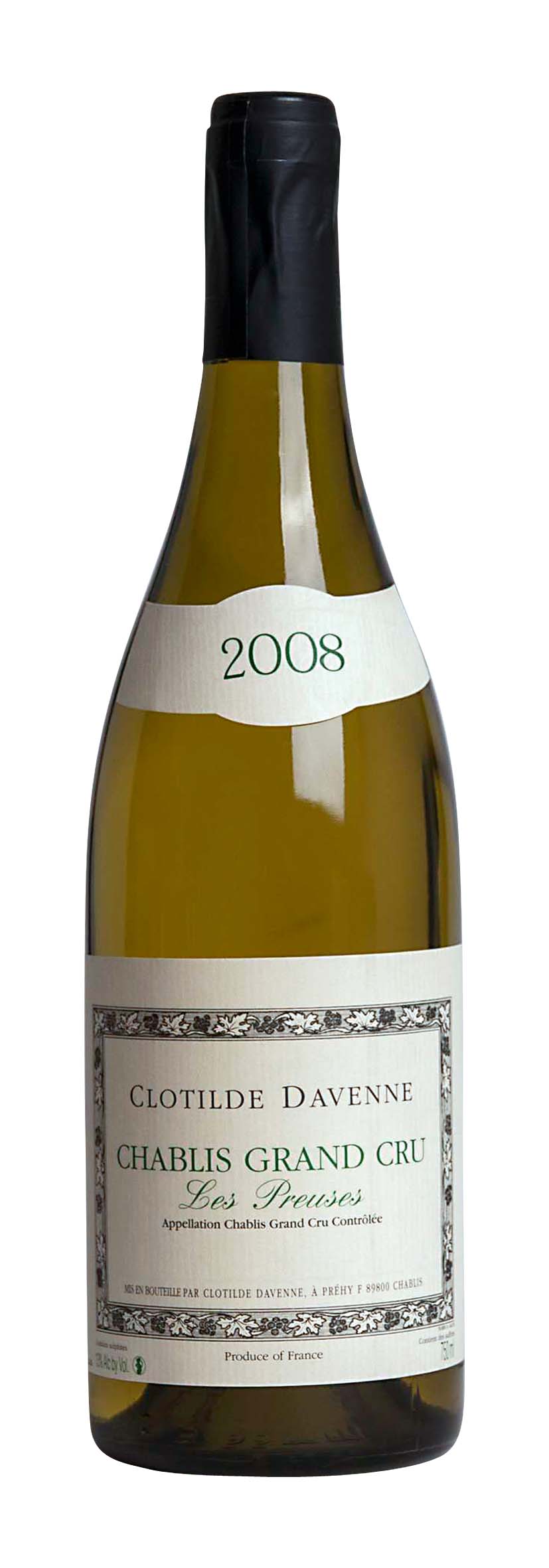 Chablis Grand Cru AOC Preuses 2008