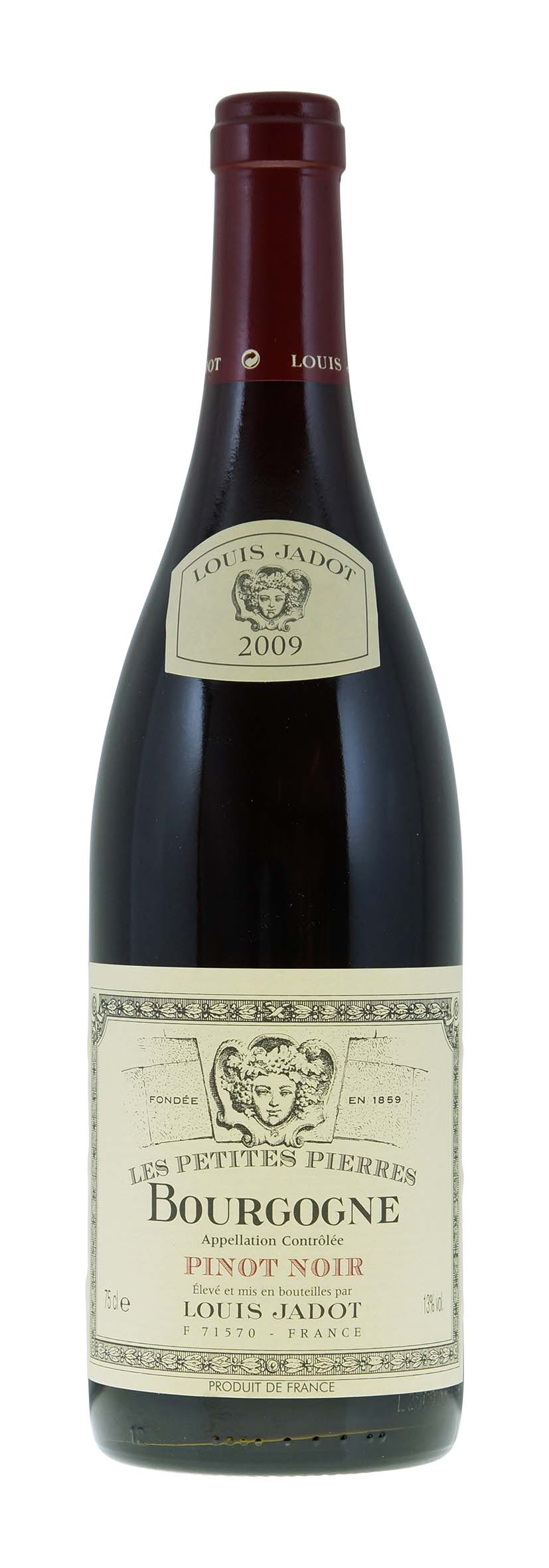 Bourgogne AOC Pinot Noir Les Petites Pierres 2009