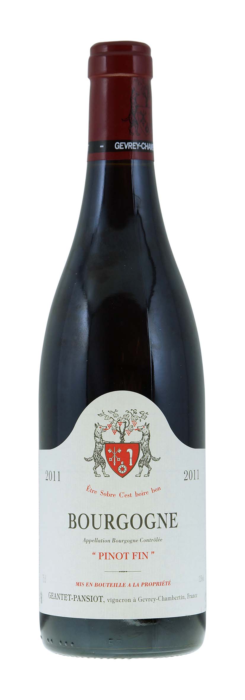 Bourgogne AOC Pinot Fin 2011