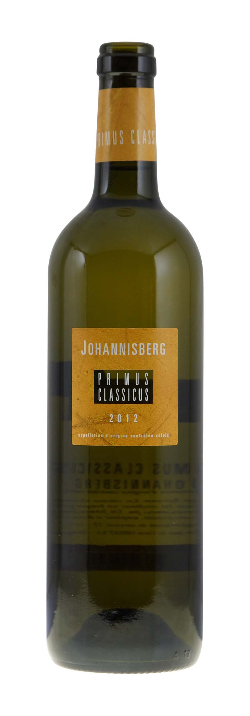 Valais AOC Primus Classicus Johannisberg 2012