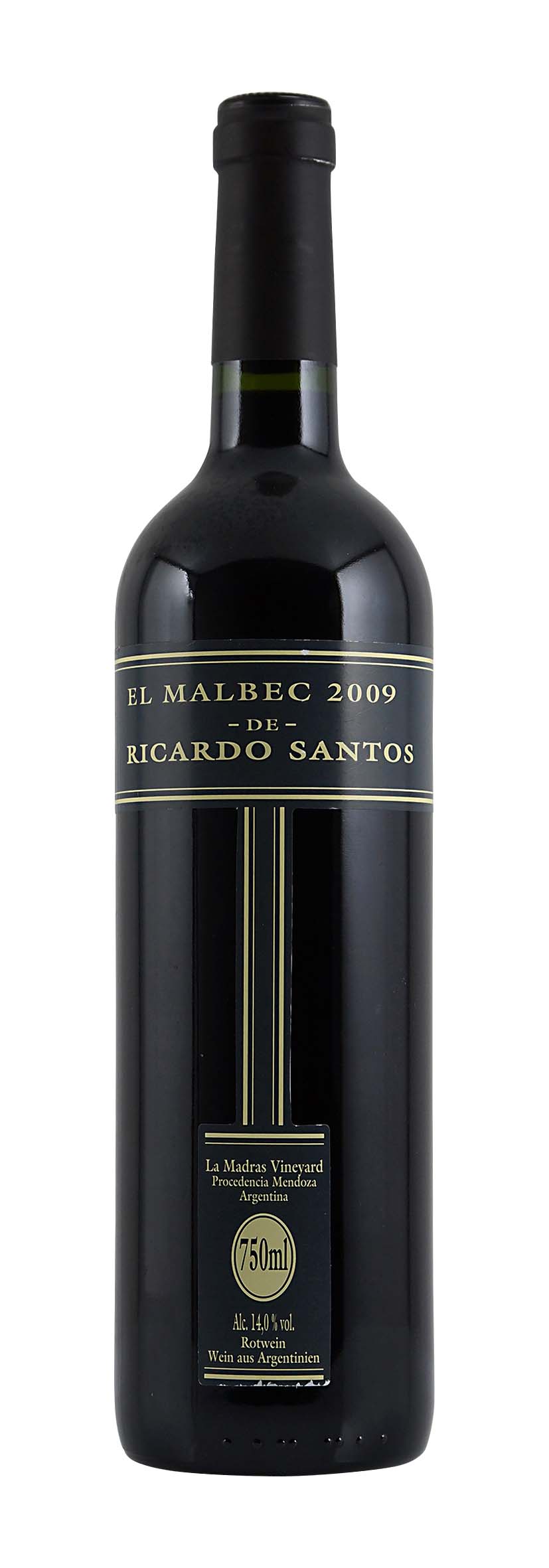 El Malbec de Ricardo Santos 2009