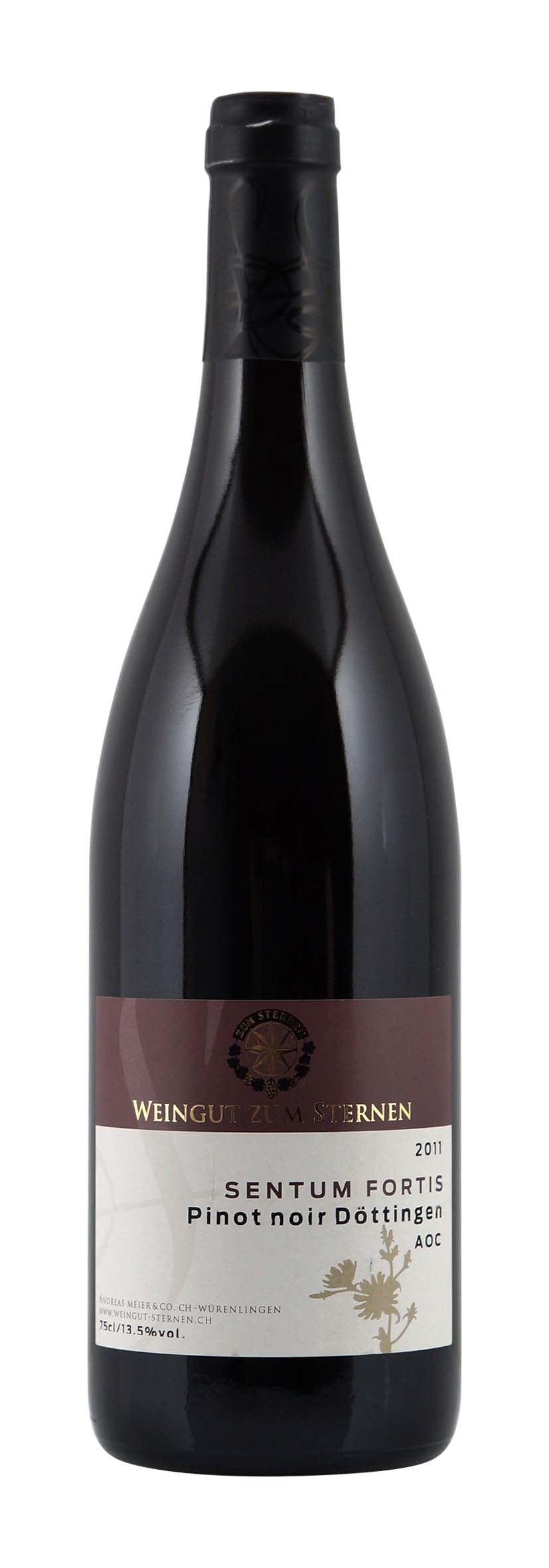 Aargau AOC Döttingen Pinot Noir Sentum Fortis 2011