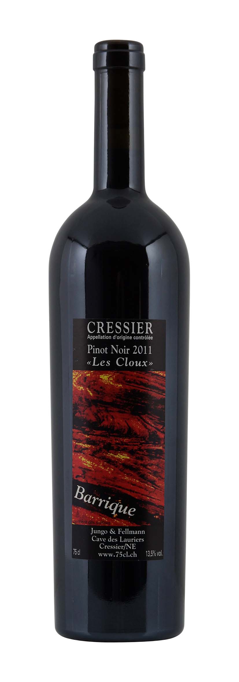 Cressier AOC Pinot Noir 2011