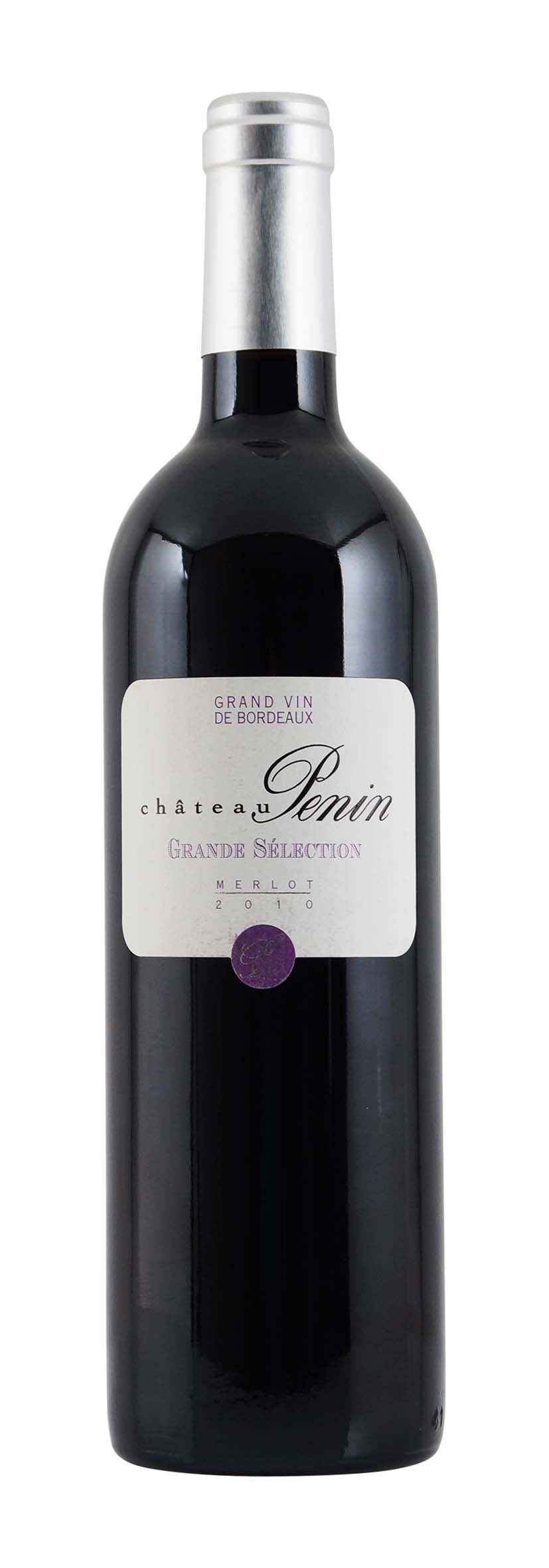 Bordeaux Superieur AOC Rouge Château Penin Grande Sélection 2010