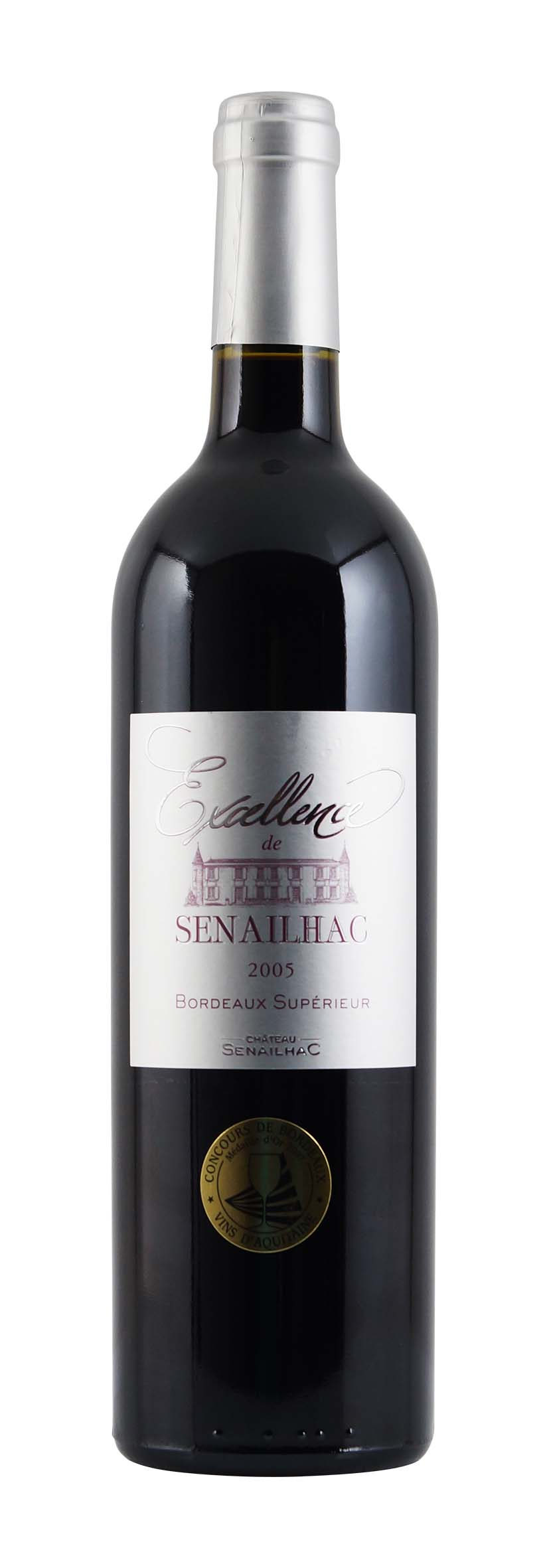 Bordeaux Superieur AOC Excellence de Sénailhac 2005