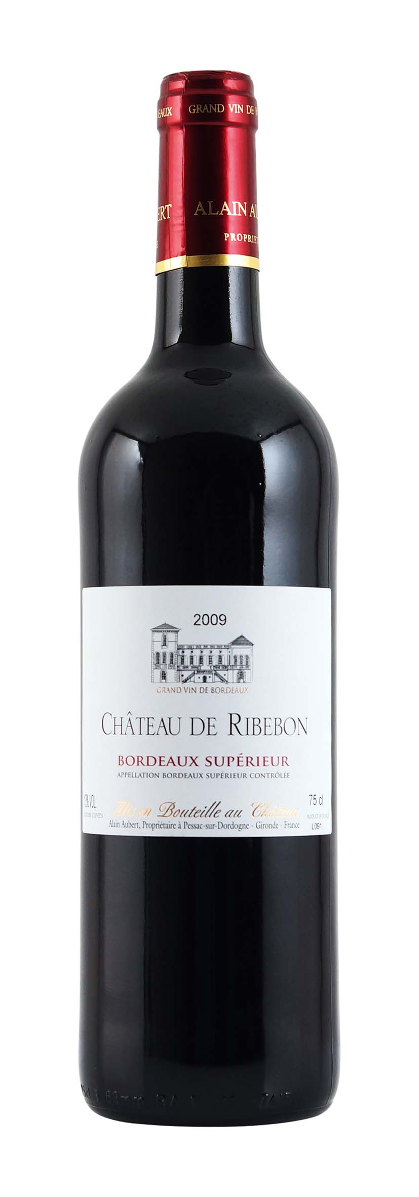 Bordeaux Superieur AOC Château de Ribebon 2009