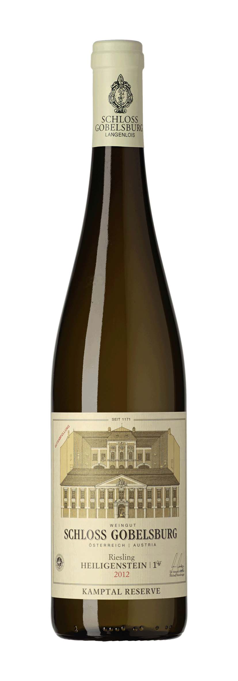 Ried Heiligenstein - Zöbing ÖTW.Erste Lage Kamptal DAC Riesling 2012