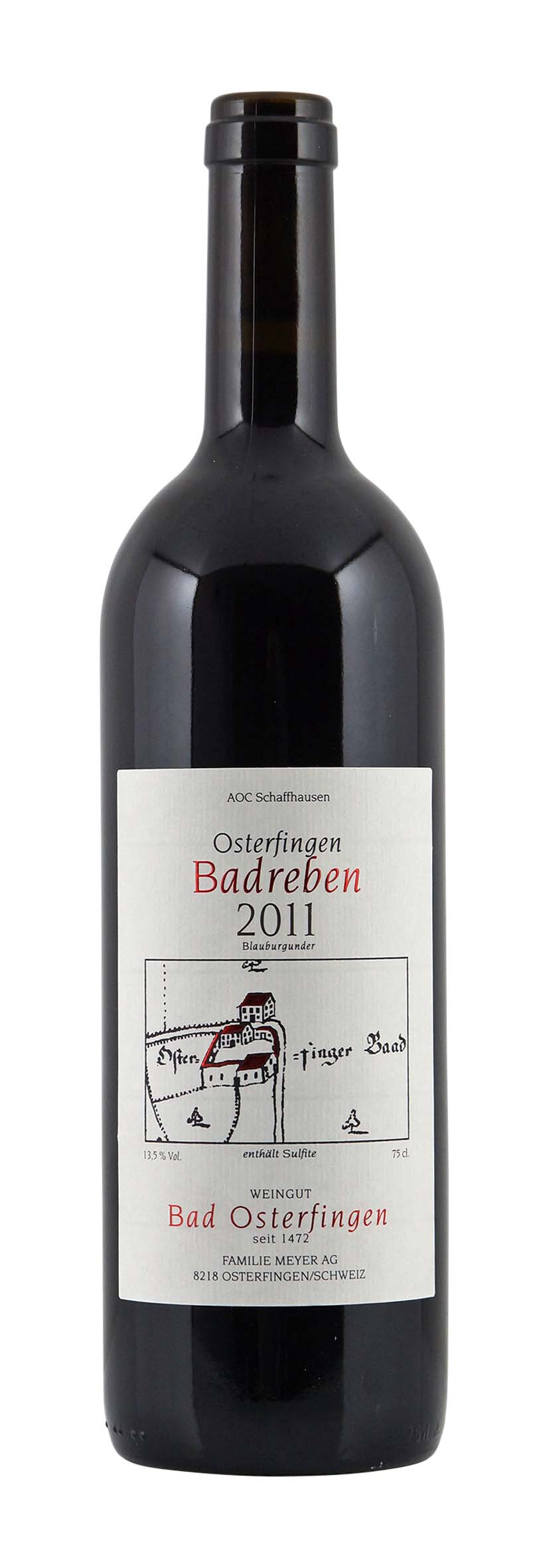 Schaffhausen AOC Badreben Blauburgunder 2011