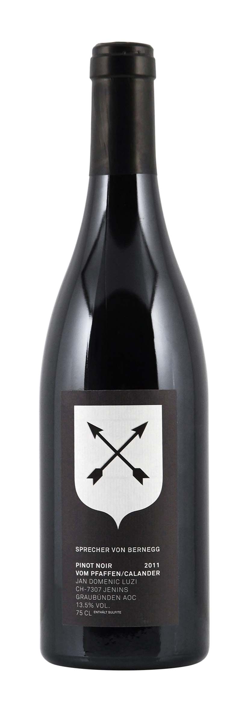 Graubünden AOC Pinot Noir vom Pfaffen/Calander 2011