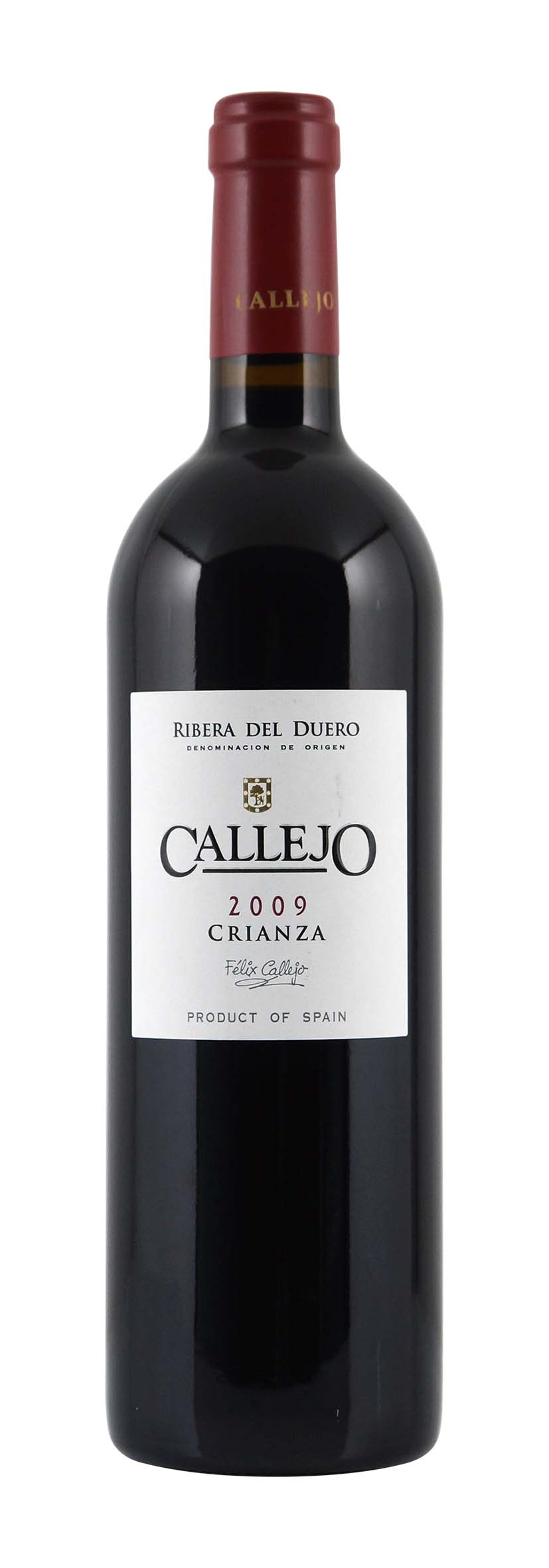 Ribera del Duero DO Callejo Crianza 2009