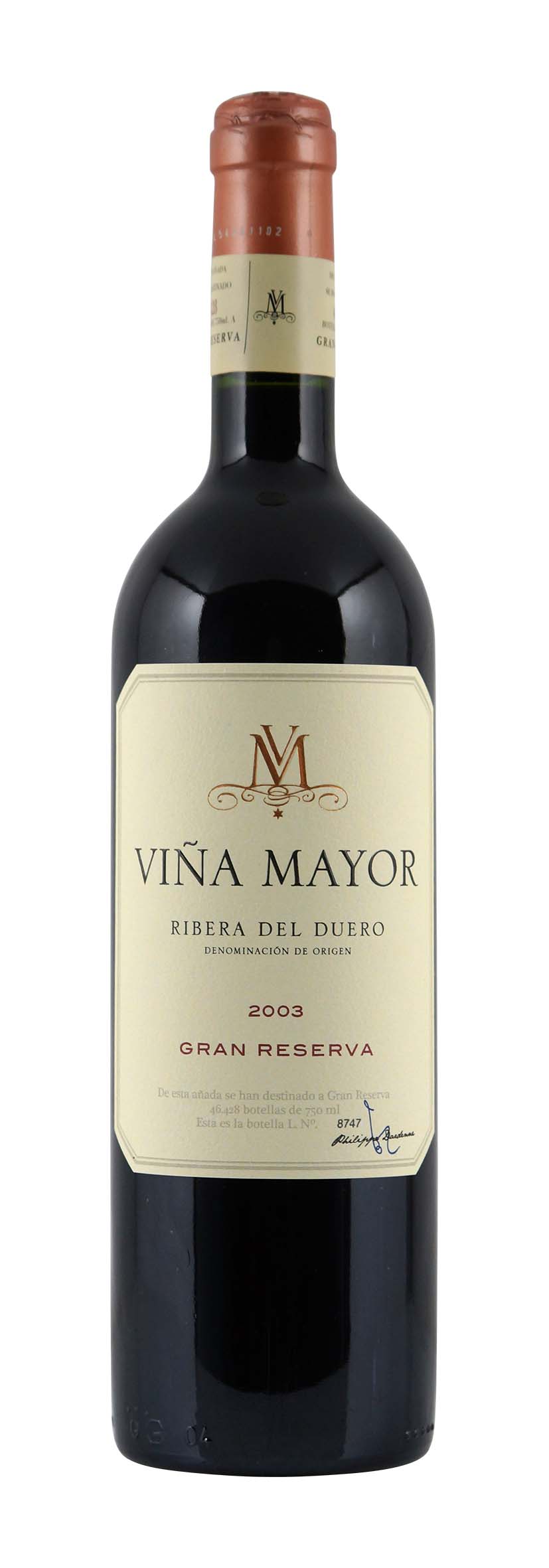 Ribera del Duero DO Gran Rerserva 2003