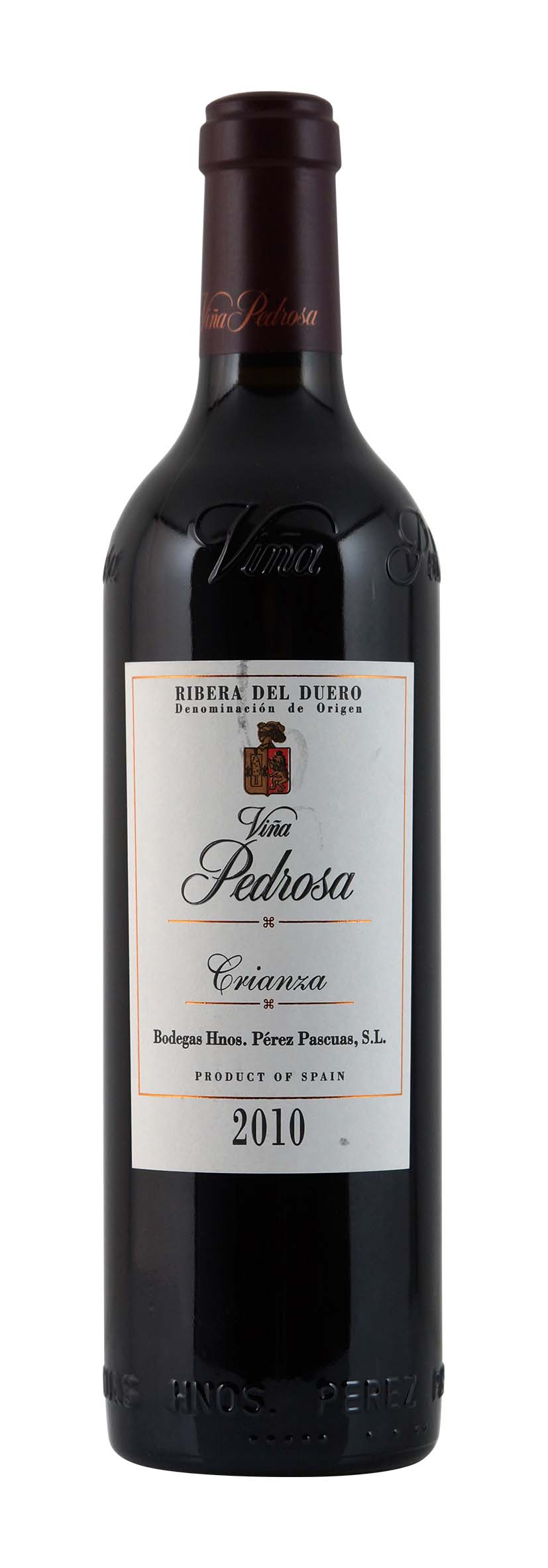 Ribera del Duero DO Viña Pedrosa Crianza 2010