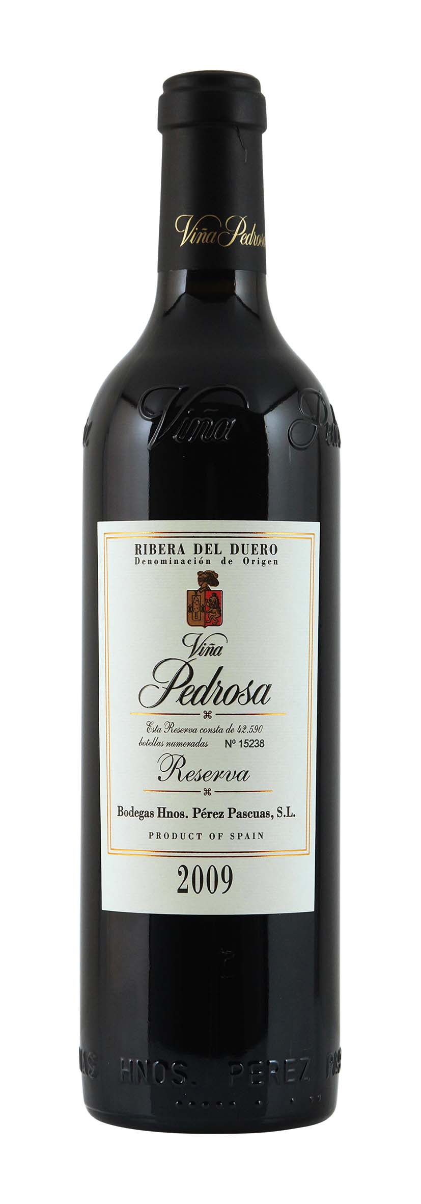 Ribera del Duero DO Viña Pedrosa Reserva 2009