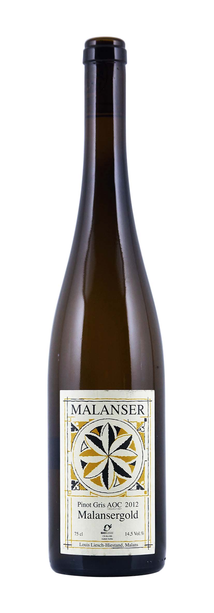 Graubünden AOC Pinot Gris Malansergold 2012