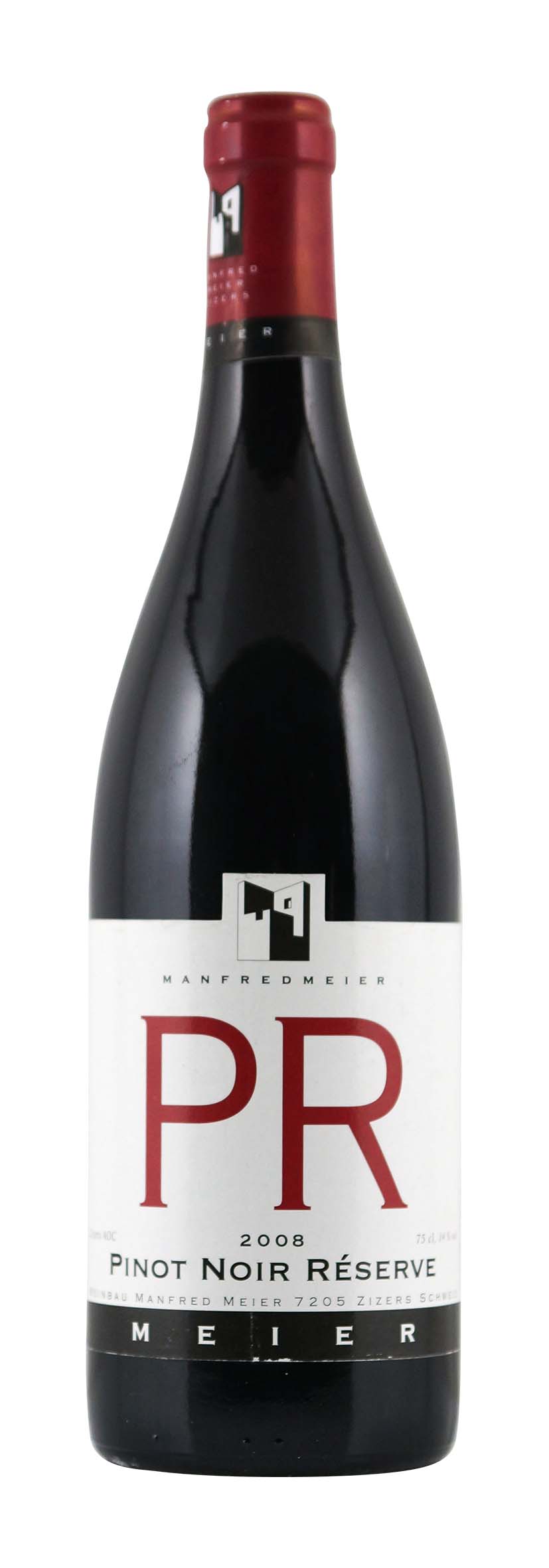 Graubünden AOC Pinot Noir Réserve PR 2008