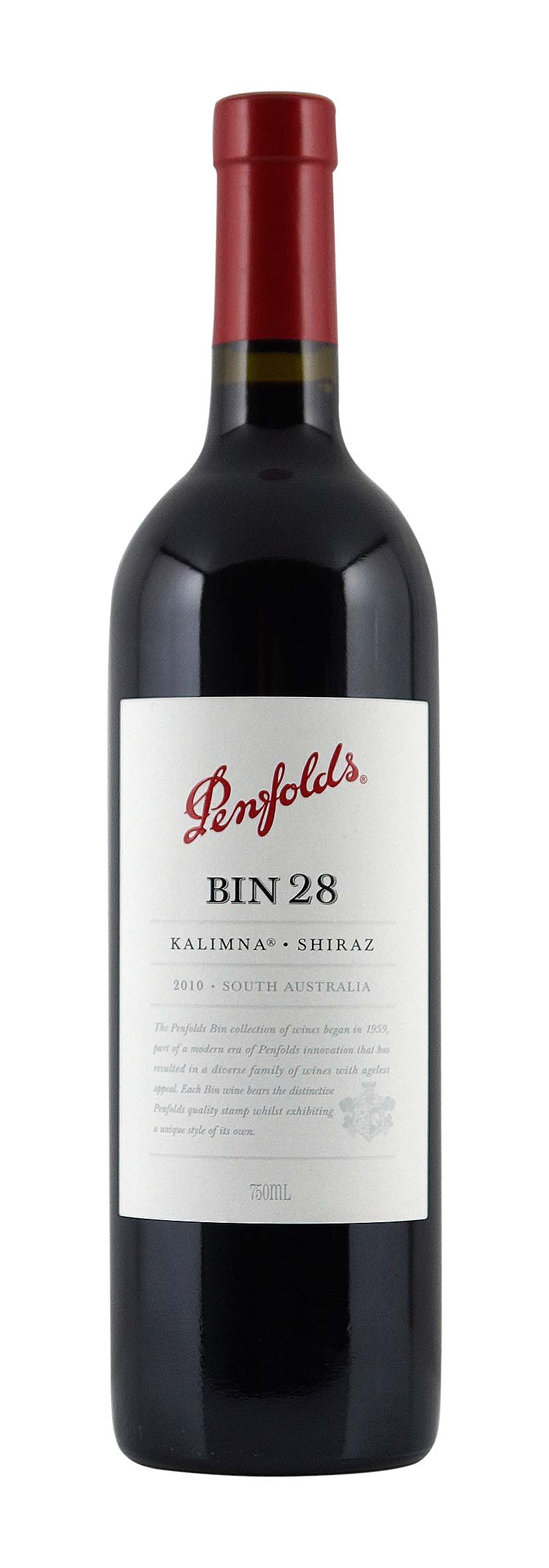 Bin 28 Shiraz Kalimna 2010