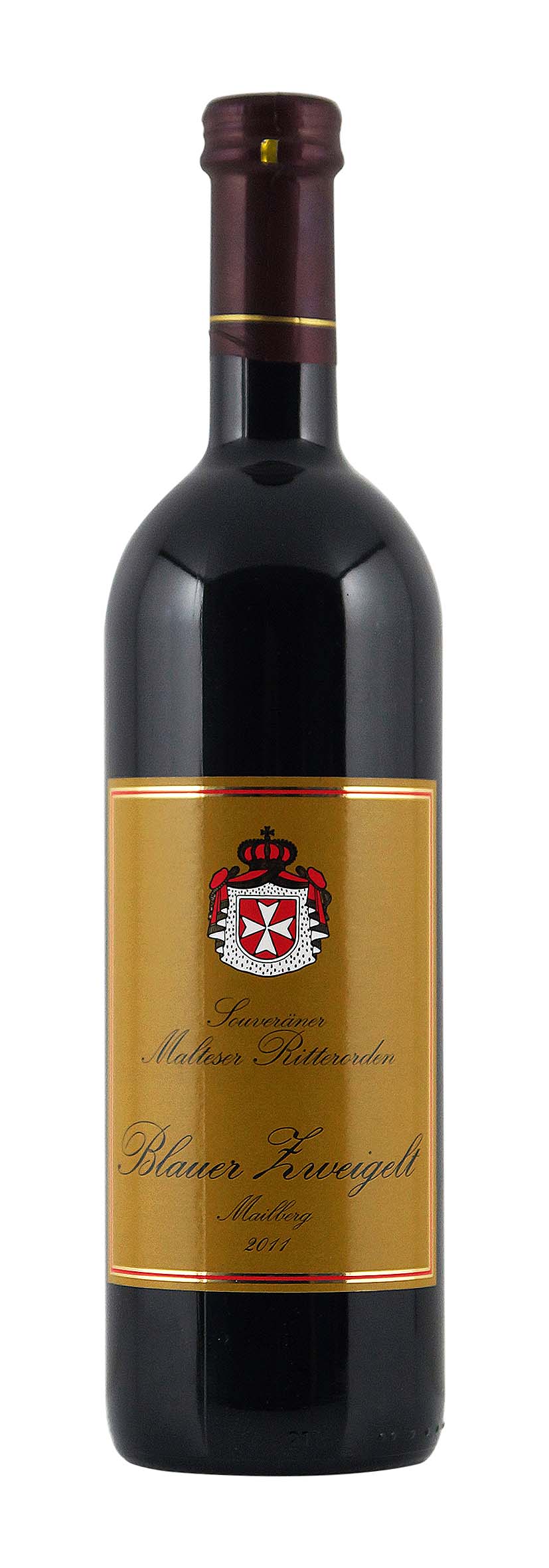 Niederösterreich Souveräner Malteser Ritterorden Blauer Zweigelt Schloss Mailberg 2011