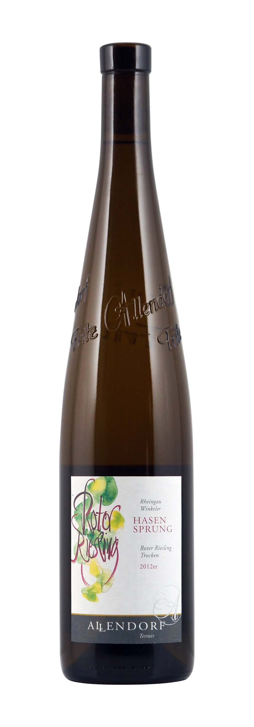 Winkeler Hasensprung Roter Riesling trocken 2012