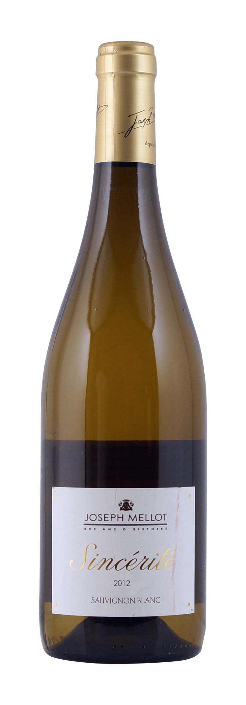 Vin de Pays du Val de Loire IGP Sincérité 2012