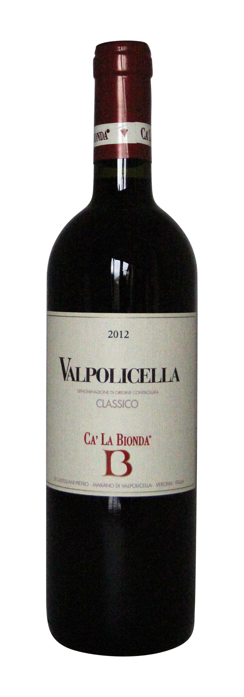 Valpolicella DOC Classico 2012