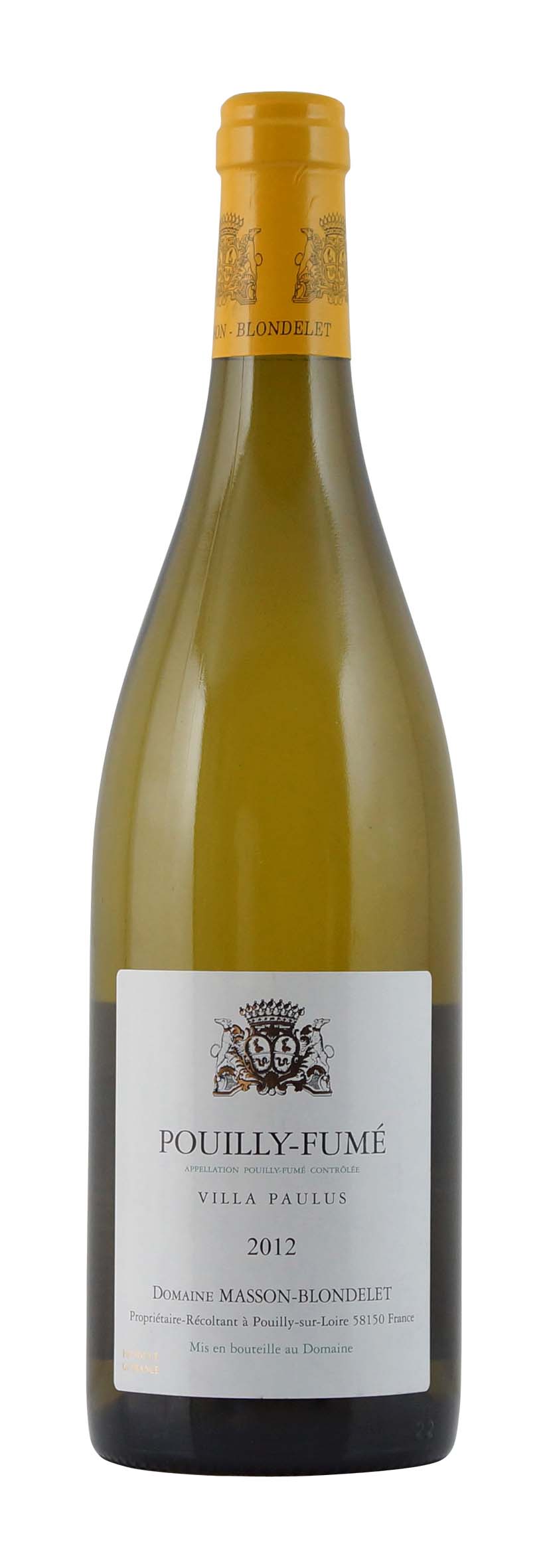 Pouilly-Fumé AOC Villa Paulus 2012