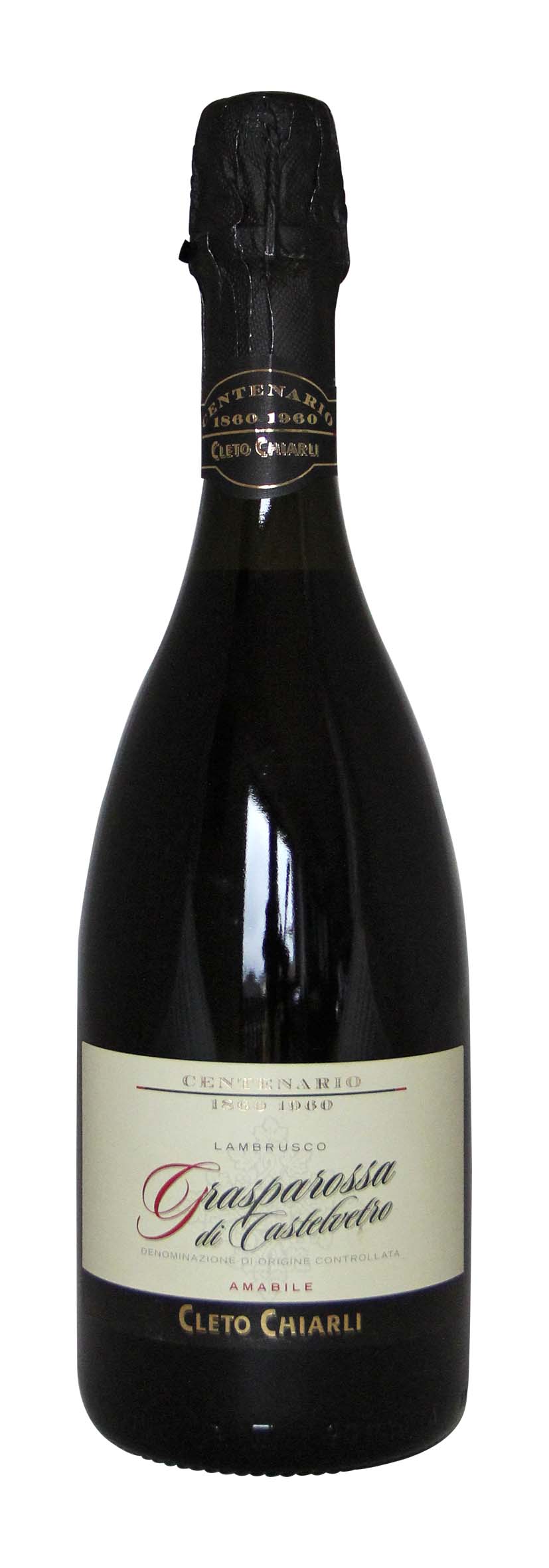 Lambrusco Grasparossa di Castelvetro DOC Centenario Amabile 0