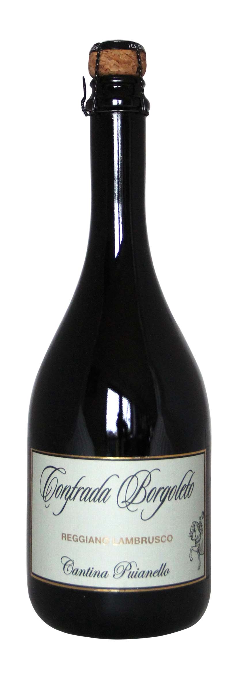 Reggiano DOC Lambrusco Contrada Borgoleto semisecco 0