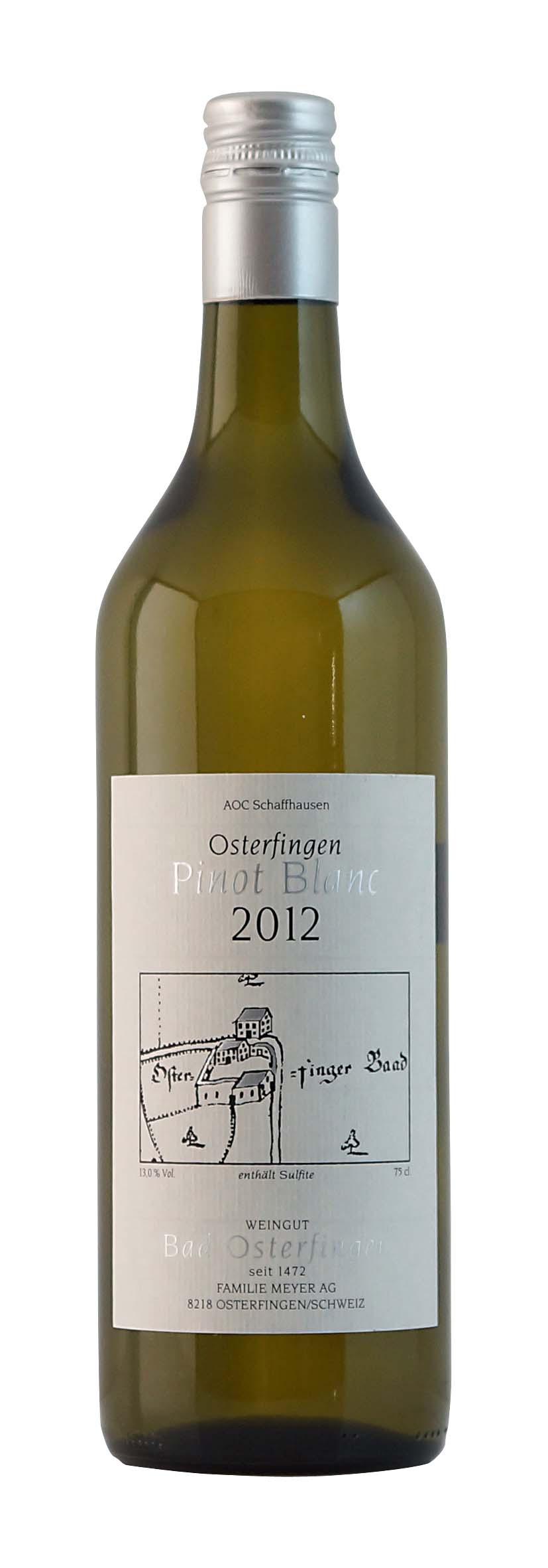 Schaffhausen AOC Bad Osterfingen Pinot Blanc 2012