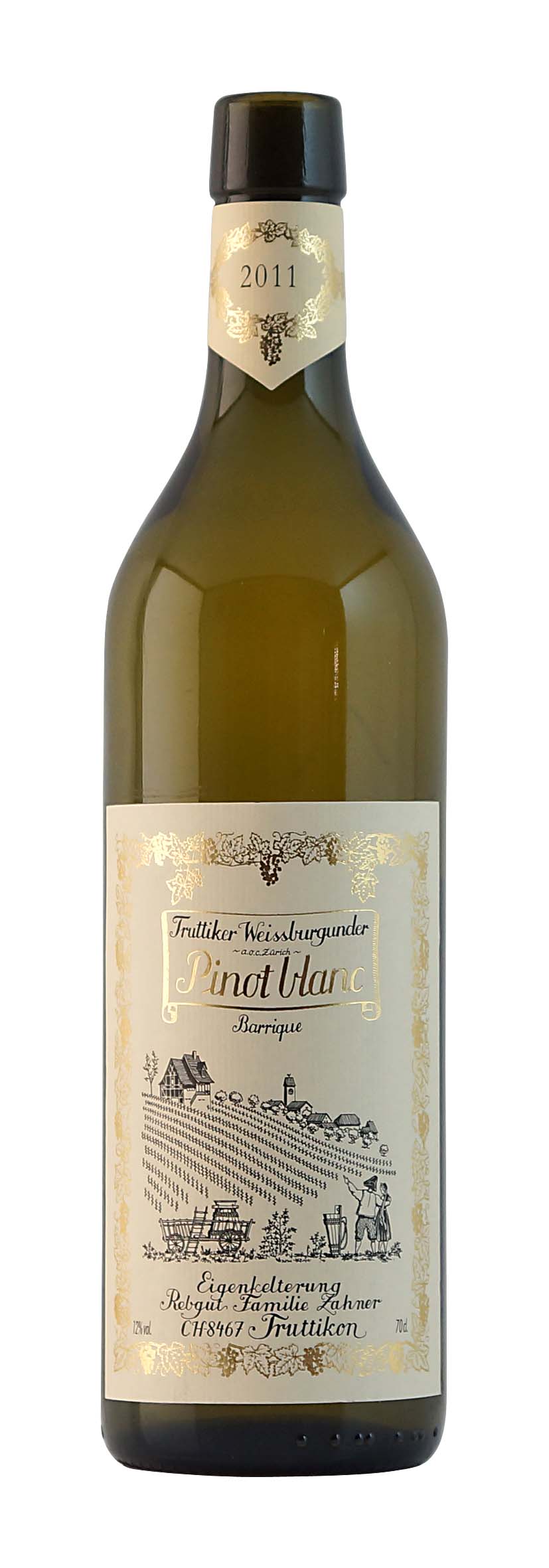 Zürich AOC Truttiker Pinot Blanc Barrique 2011