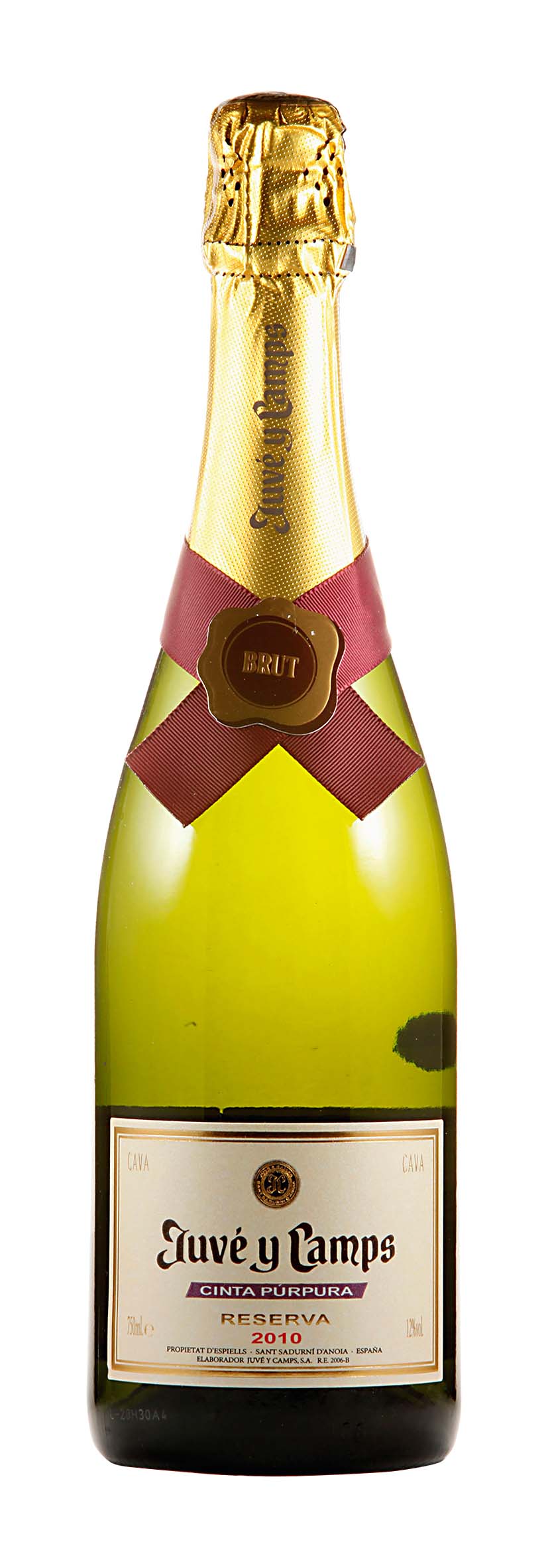 DO Cava Cinta Purpura Reserva Brut 2010