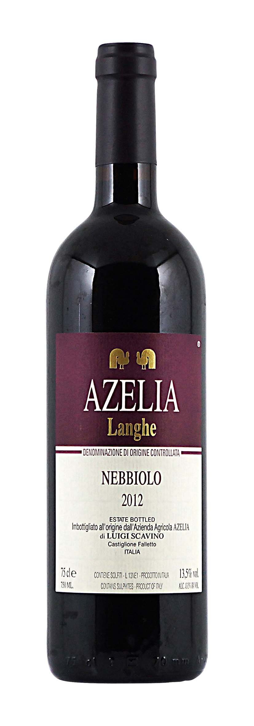 Langhe Nebbiolo DOC 2012