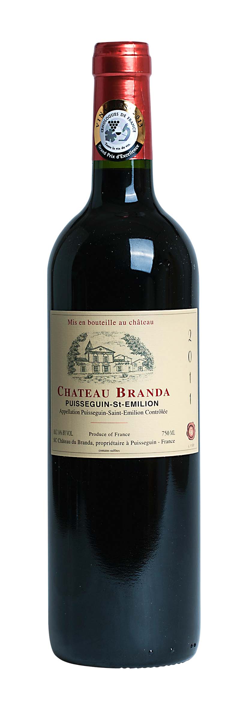 Puisseguin-Saint-Emilion AOC Château Branda 2011