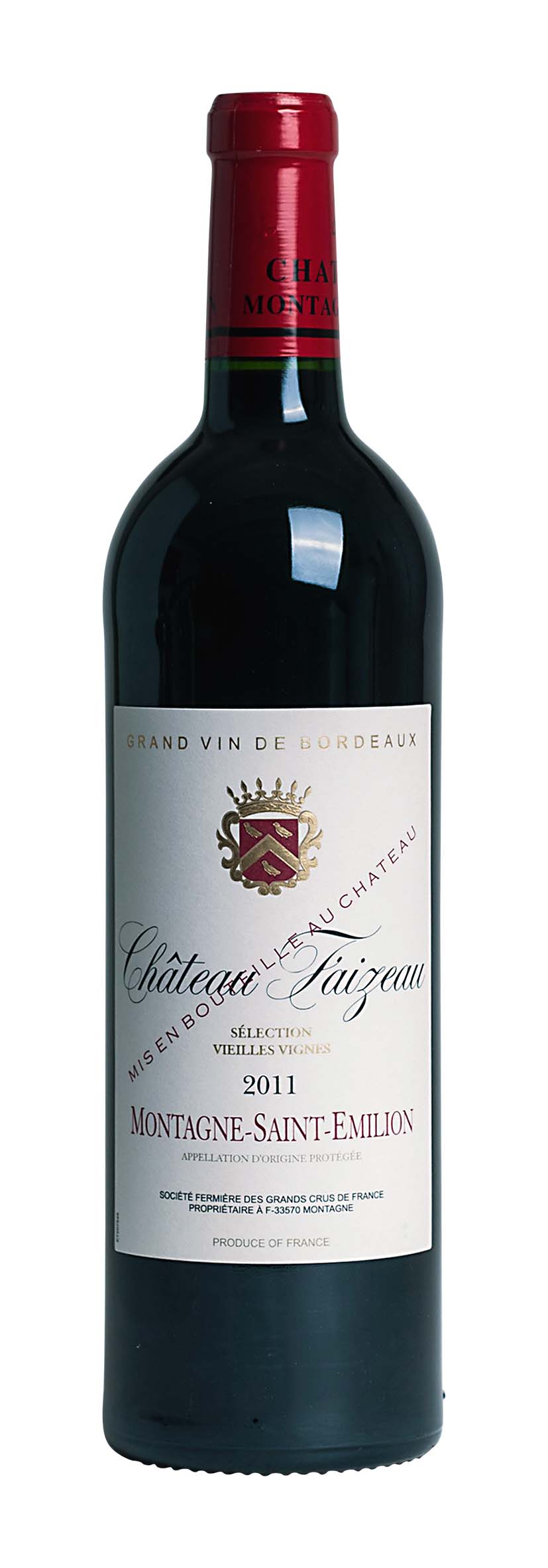 Montagne-Saint-Emilion AOC Château Faizeau Sélection Vieilles Vignes 2011