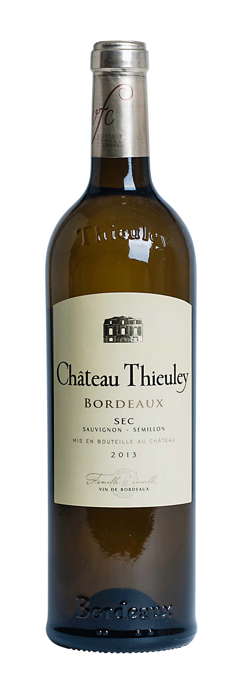Bordeaux Blanc AOC Château Thieuley Sauvignon - Sémillon sec 2013