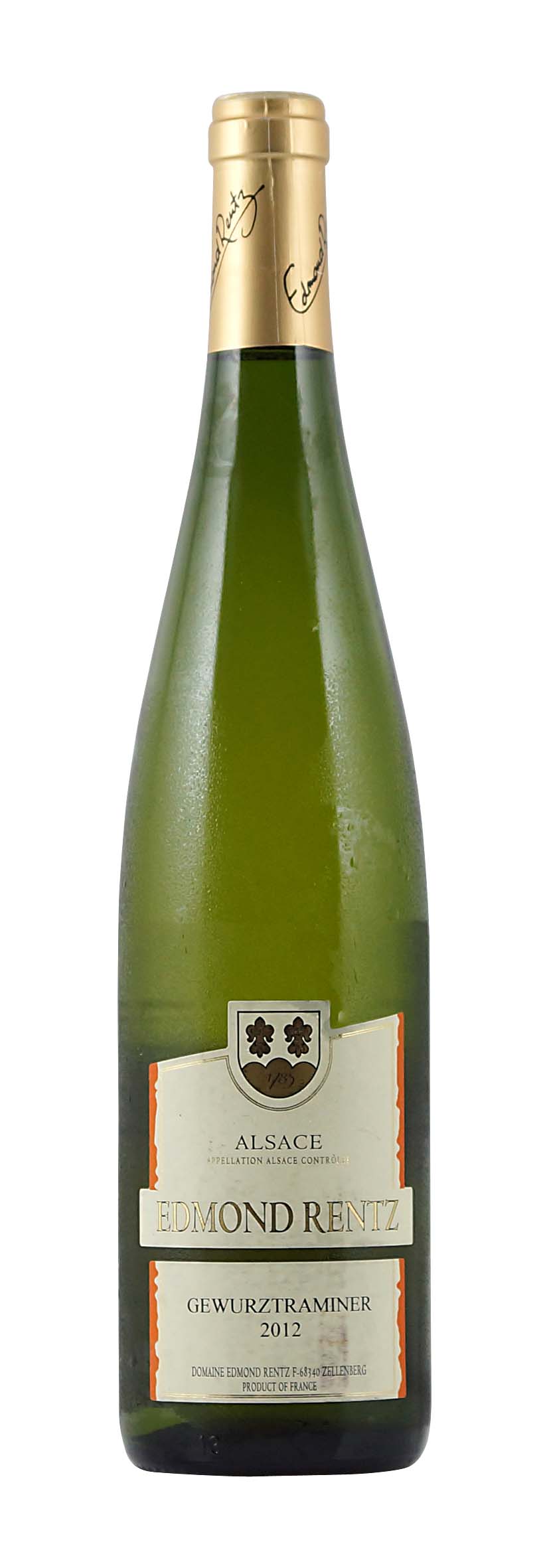 Alscae AOC Gewurztraminer 2012