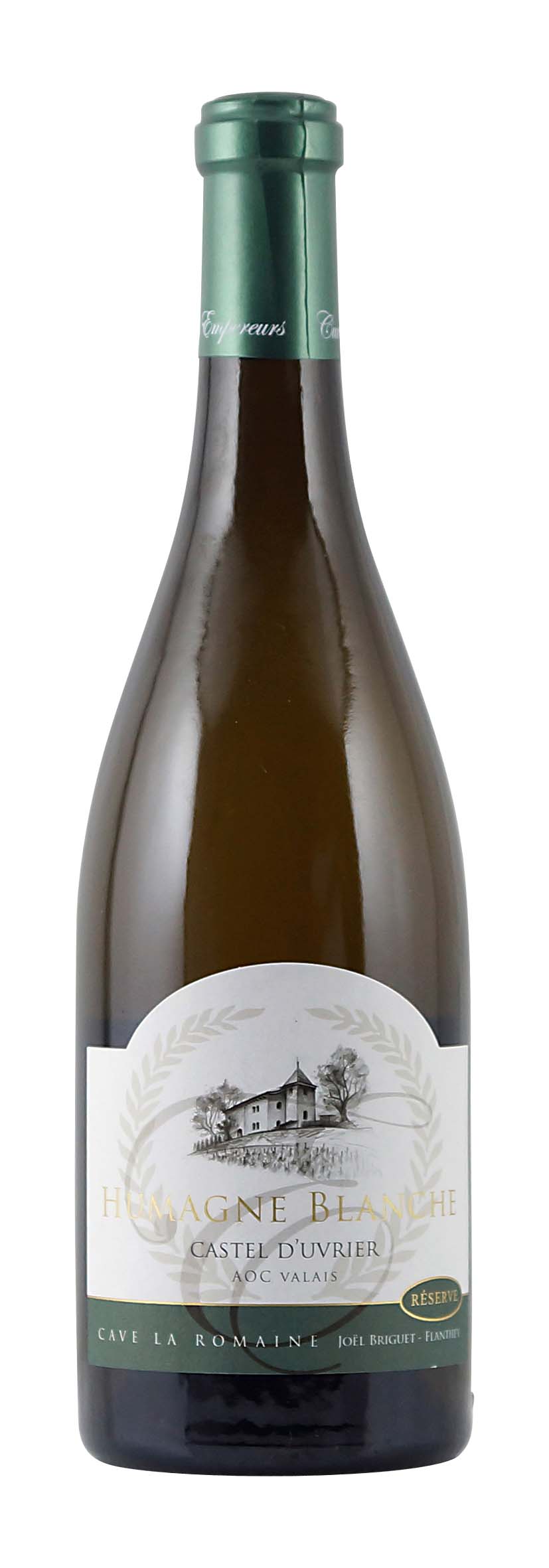 Valais AOC Humagne Blanche Réserve Castel d´Uvrier Cuvée des Empereurs 2013