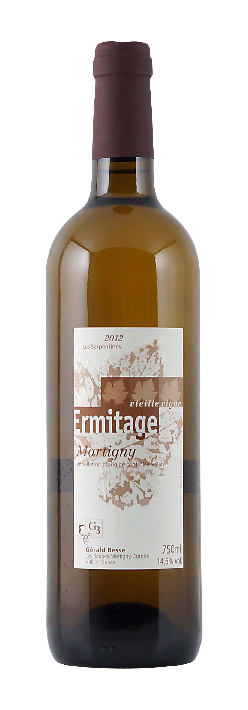 Valais AOC Ermitage Martigny Vieille Vigne 2012