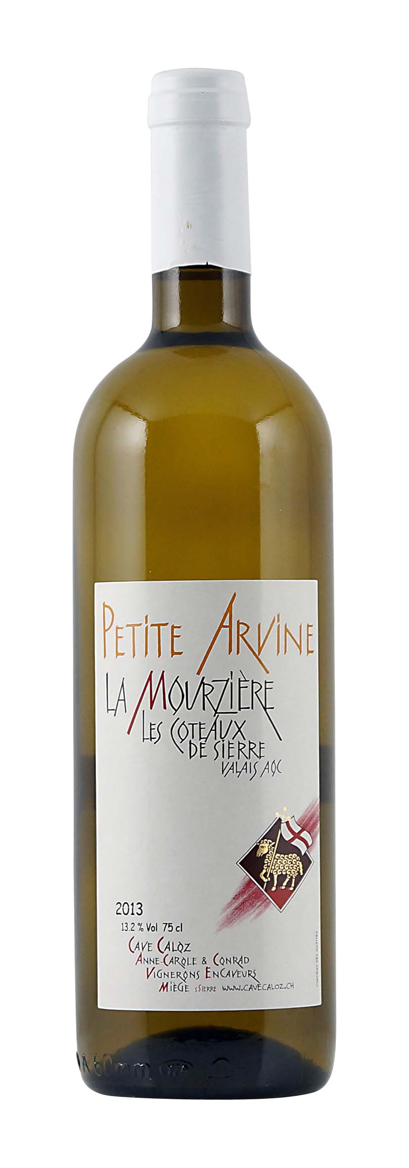 Valais AOC Petite Arvine la Mourzière 2013