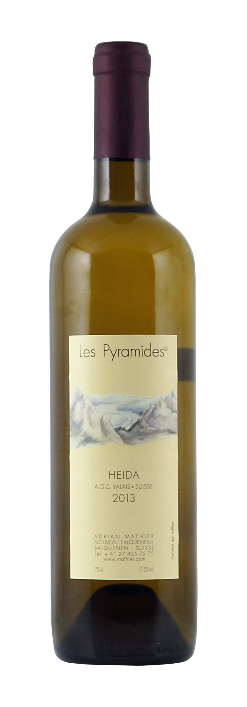 Valais AOC Heida Les Pyramides 2013