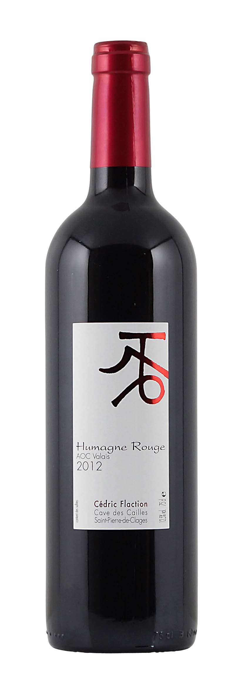 Valais AOC Humagne Rouge 2012