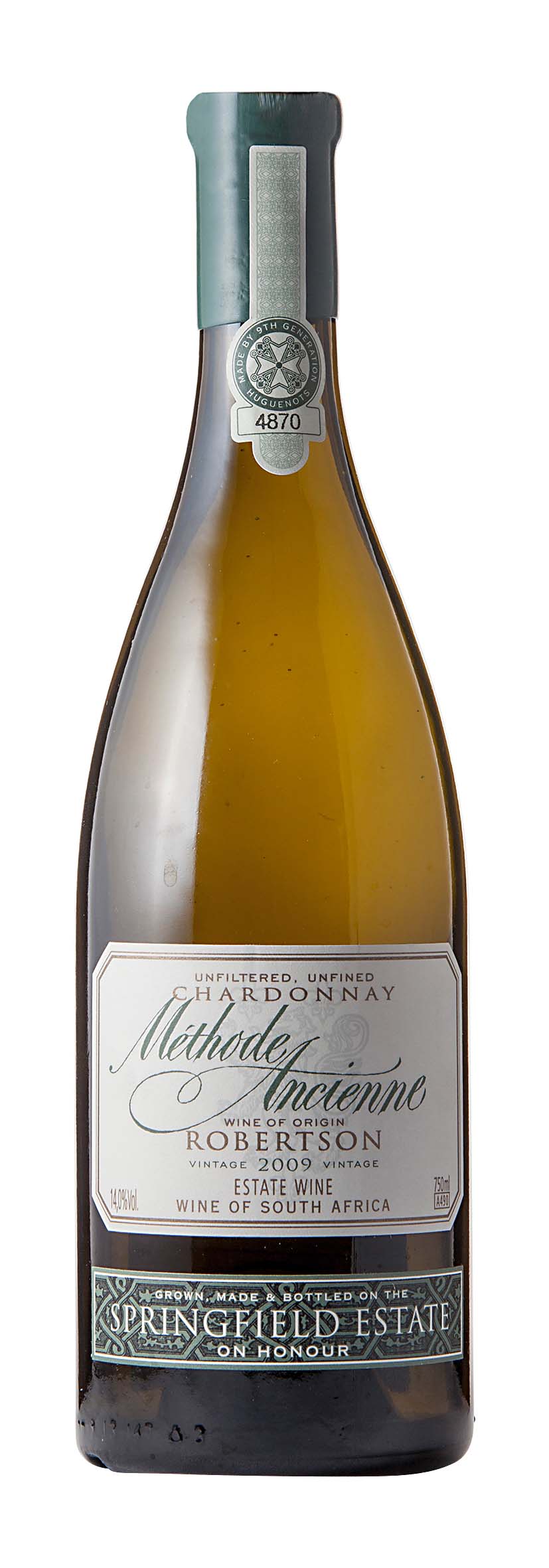 Robertson Chardonnay Méthode Ancienne 2009