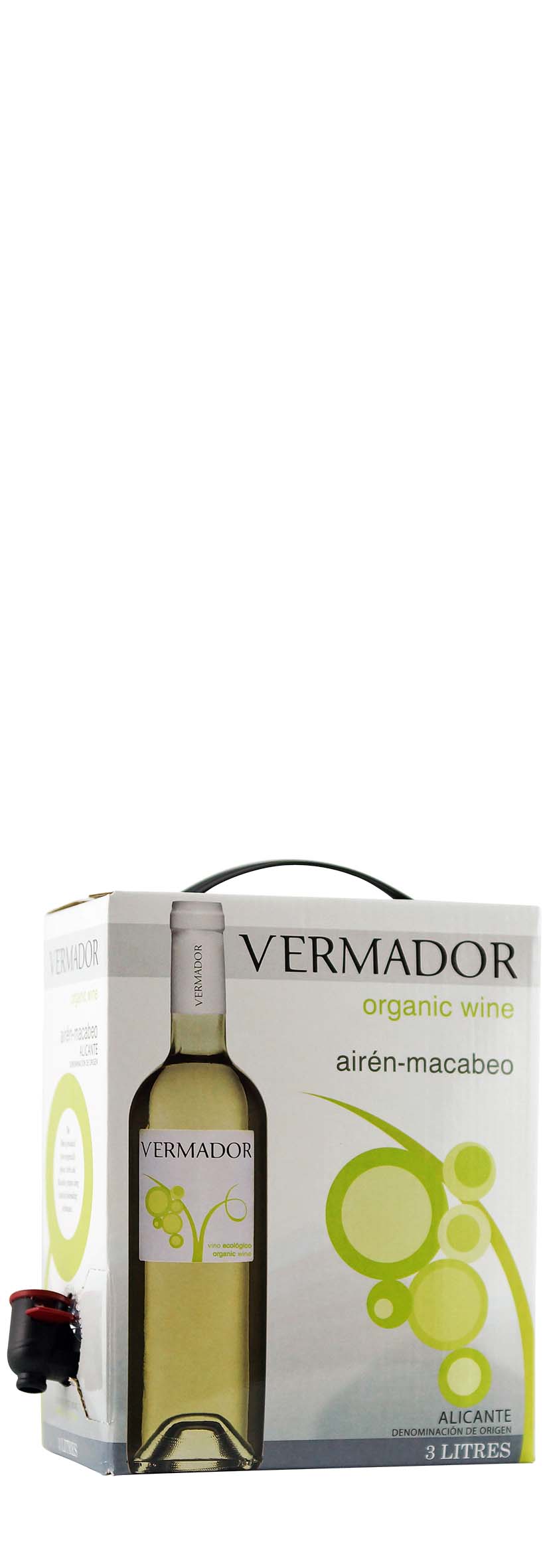 Vermador Airén-Macabeo Vin ecologico 2013