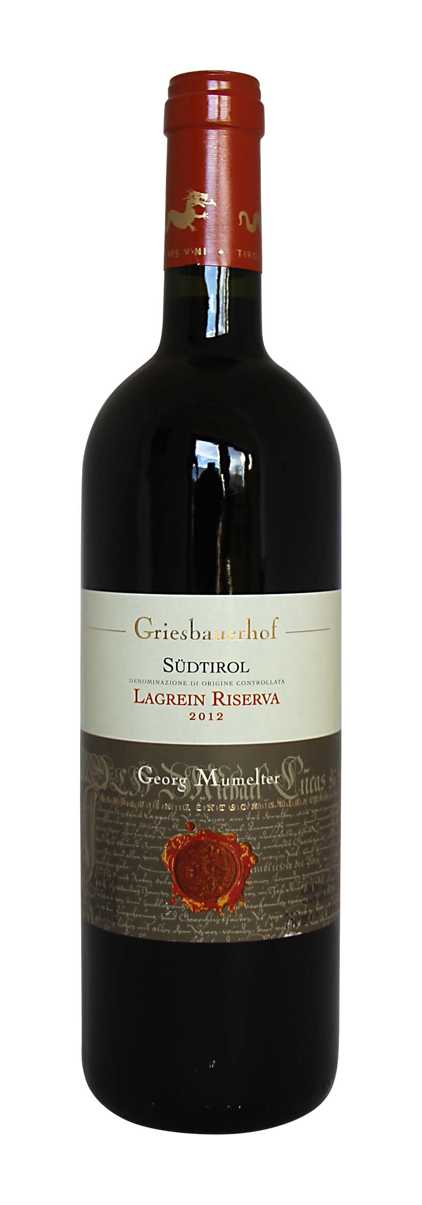 Lagrein Riserva trocken Südtirol DOC 2012